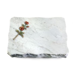 Grabplatte Omega Marmor/Pure Rose 6 (Color)