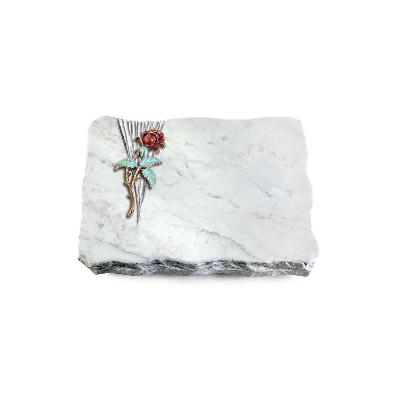 Grabplatte Omega Marmor/Delta Rose 2 (Color)
