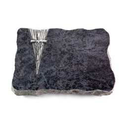 Grabplatte Orion/Delta Kreuz/Ähren (Alu)