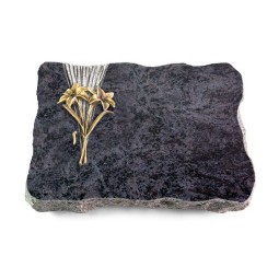 Grabplatte Orion/Delta Lilie (Bronze)