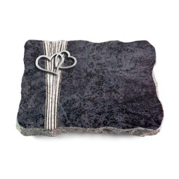 Grabplatte Orion/Strikt Herzen (Alu)