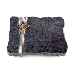 Grabplatte Orion/Strikt Baum 2 (Bronze)