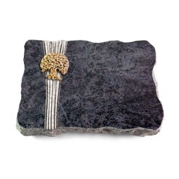 Grabplatte Orion/Strikt Baum 3 (Bronze)