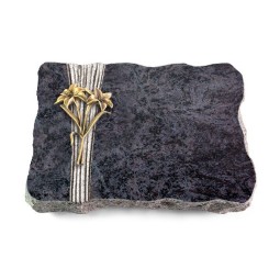 Grabplatte Orion/Strikt Lilie (Bronze)