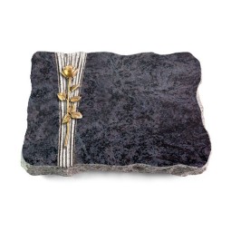 Grabplatte Orion/Strikt Rose 12 (Bronze)