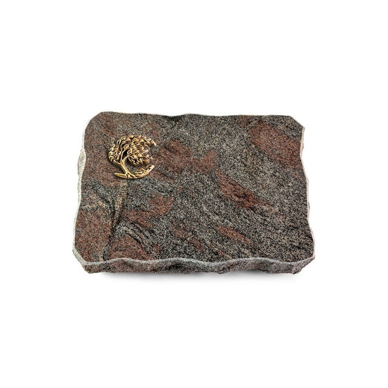 Grabplatte Paradiso/Pure Baum 1 (Bronze)