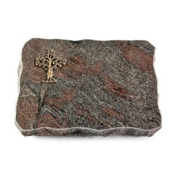 Grabplatte Paradiso/Pure Baum 2 (Bronze)