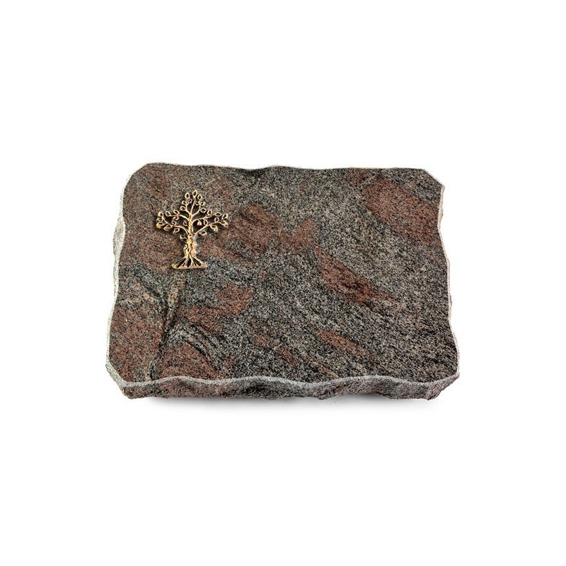 Grabplatte Paradiso/Pure Baum 2 (Bronze)