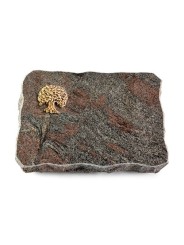 Grabplatte Paradiso/Pure Baum 3 (Bronze)