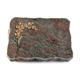 Grabplatte Paradiso/Pure Gingozweig 2 (Bronze)