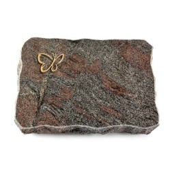 Grabplatte Paradiso/Pure Papillon (Bronze)