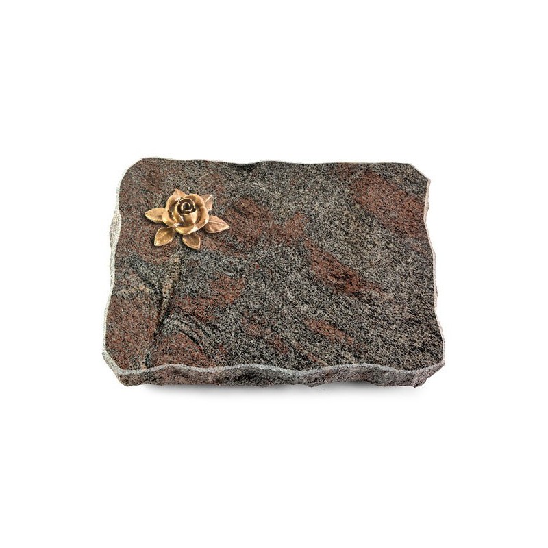 Grabplatte Paradiso/Pure Rose 4 (Bronze)