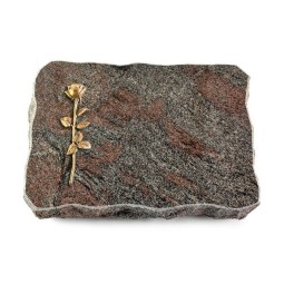 Grabplatte Paradiso/Pure Rose 12 (Bronze)