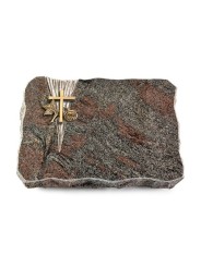 Grabplatte Paradiso/Delta Kreuz 1 (Bronze)