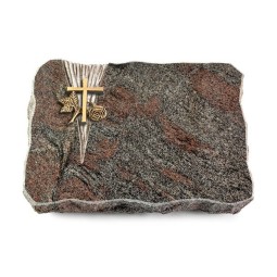 Grabplatte Paradiso/Delta Kreuz 1 (Bronze)