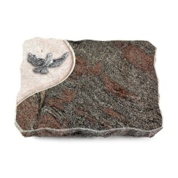 Grabplatte Paradiso/Folio Taube (Alu)