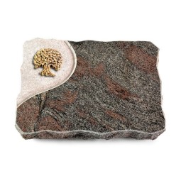 Grabplatte Paradiso/Folio Baum 3 (Bronze)