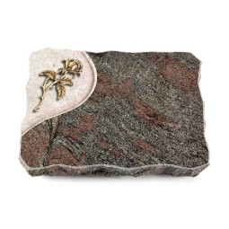 Grabplatte Paradiso/Folio Rose 2 (Bronze)