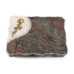 Grabplatte Paradiso/Folio Rose 7 (Bronze)