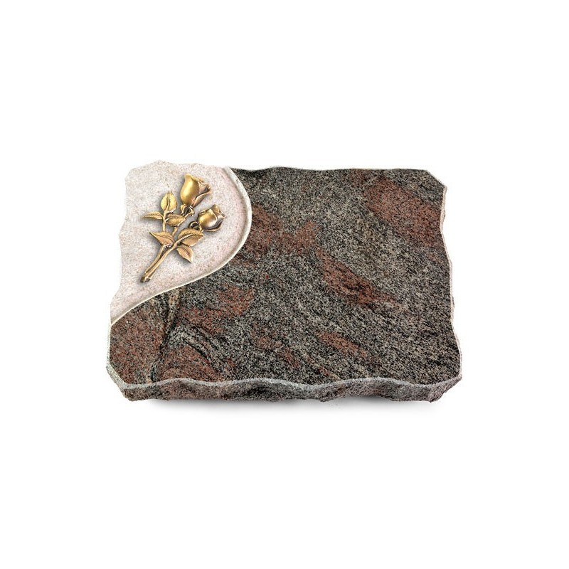 Grabplatte Paradiso/Folio Rose 11 (Bronze)