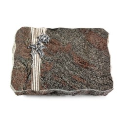 Grabplatte Paradiso/Strikt Rose 2 (Alu)