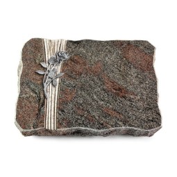 Grabplatte Paradiso/Strikt Rose 6 (Alu)