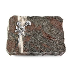 Grabplatte Paradiso/Strikt Rose 10 (Alu)