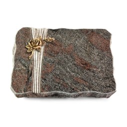Grabplatte Paradiso/Strikt Rose 1 (Bronze)