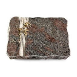 Grabplatte Paradiso/Strikt Rose 2 (Bronze)