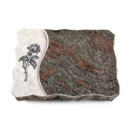 Grabplatte Paradiso/Wave Rose 2 (Alu)