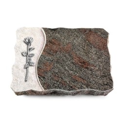 Grabplatte Paradiso/Wave Rose 12 (Alu)