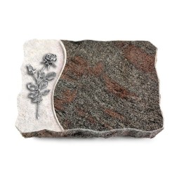 Grabplatte Paradiso/Wave Rose 13 (Alu)