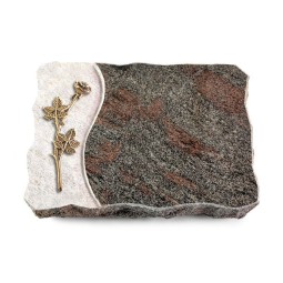 Grabplatte Paradiso/Wave Rose 9 (Bronze)