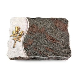 Grabplatte Paradiso/Wave Rose 11 (Bronze)