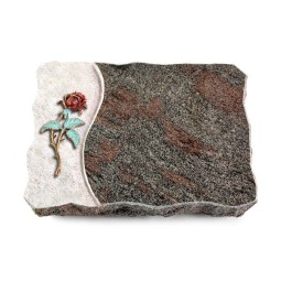 Grabplatte Paradiso/Wave Rose 2 (Color)