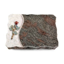 Grabplatte Paradiso/Wave Rose 7 (Color)