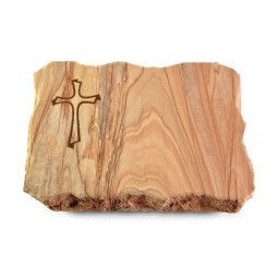 Grabplatte Rainbow/Pure Kreuz 1