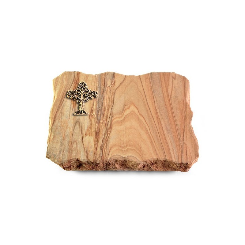 Grabplatte Rainbow/Pure Baum 2 (Bronze)