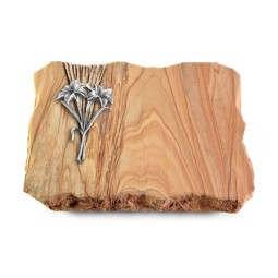 Grabplatte Rainbow/Delta Lilie (Alu)