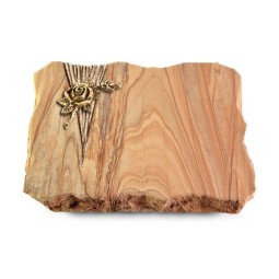 Grabplatte Rainbow/Delta Rose 1 (Bronze)