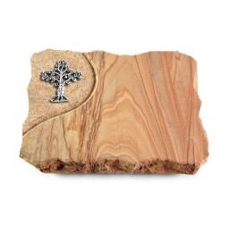 Grabplatte Rainbow/Folio Baum 2 (Alu)