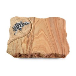 Grabplatte Rainbow/Folio Rose 1 (Alu)