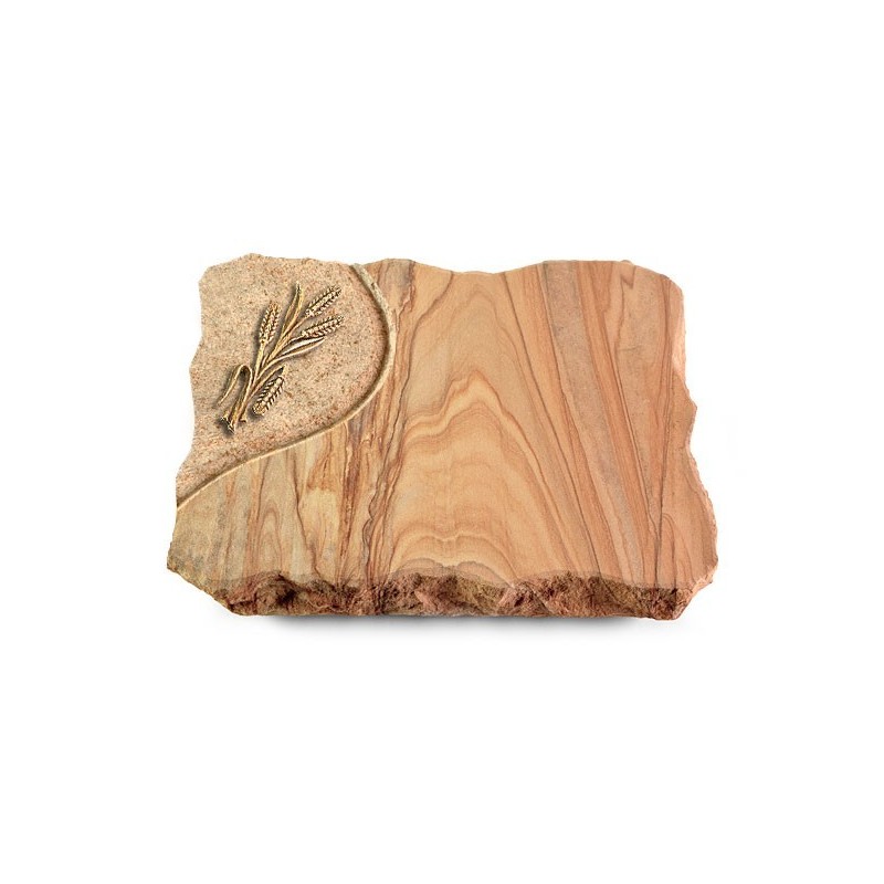 Grabplatte Rainbow/Folio Ähren 1 (Bronze)
