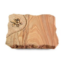 Grabplatte Rainbow/Folio Rose 4 (Bronze)