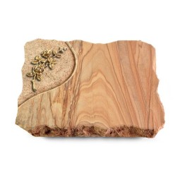 Grabplatte Rainbow/Folio Rose 5 (Bronze)