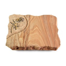 Grabplatte Rainbow/Folio Rose 6 (Bronze)