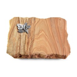 Grabplatte Rainbow/Strikt Rose 3 (Alu)