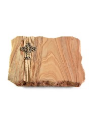 Grabplatte Rainbow/Strikt Baum 2 (Bronze)