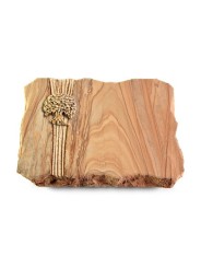 Grabplatte Rainbow/Strikt Baum 3 (Bronze)