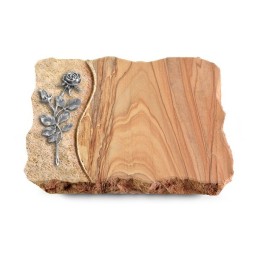 Grabplatte Rainbow/Wave Rose 13 (Alu)